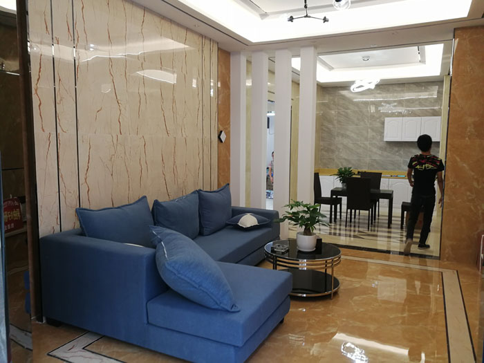 【实景案例】陶瓷一线品牌网信快3·(中国游)官方网站瓷砖沉庆垫江200方专卖店鉴赏